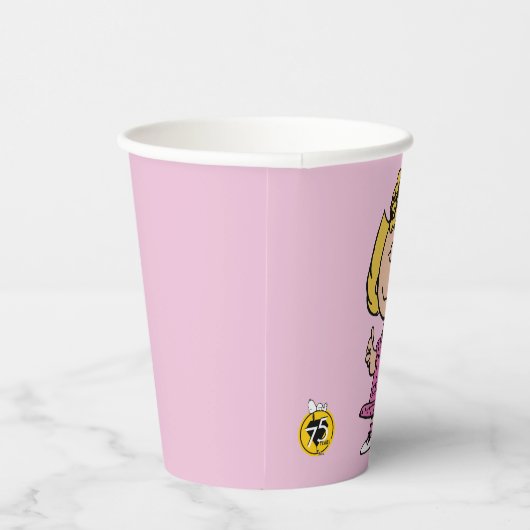 pinda's | Sally Super Smile Papieren Bekers (Rechts)