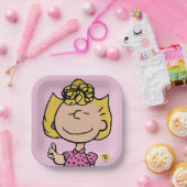 pinda's | Sally Super Smile Papieren Bordje (Feest)