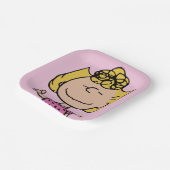 pinda's | Sally Super Smile Papieren Bordje (Gebogen)