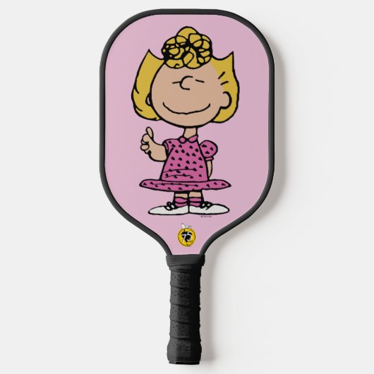 pinda's | Sally Super Smile Pickleball Paddle (Achterkant)