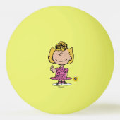 pinda's | Sally Super Smile Pingpongbal (Achterkant)