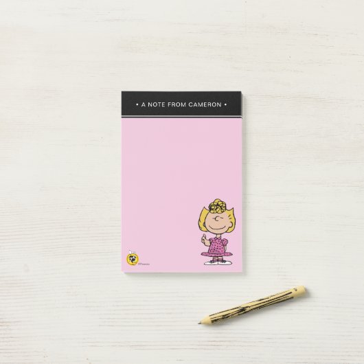 pinda's | Sally Super Smile Post-it® Notes (Op bureau)