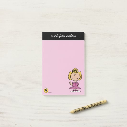 pinda's | Sally Super Smile Post-it® Notes (Op bureau)