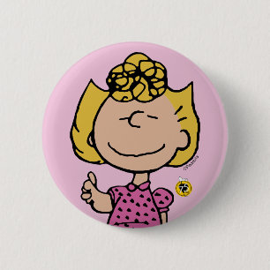 pinda's   Sally Super Smile Ronde Button 5,7 Cm