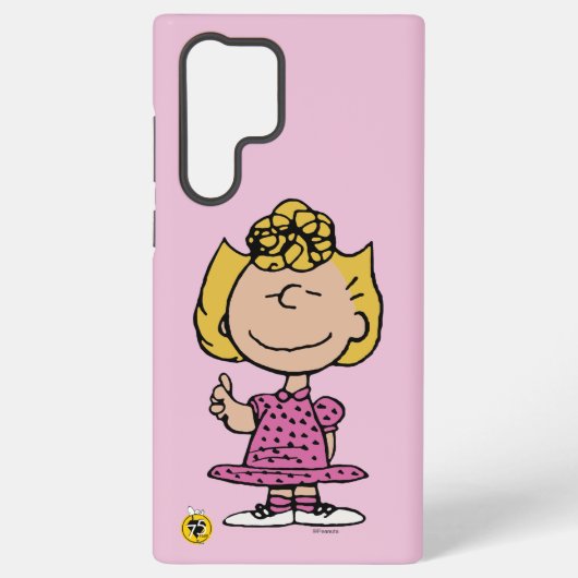 pinda's | Sally Super Smile Samsung Galaxy Hoesje (Achterkant)