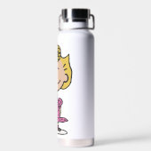 pinda's | Sally Super Smile Waterfles (Achterkant)