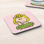 pinda's | Sally Thinking Bier Onderzetter (Linkerzijde)