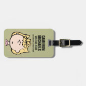 pinda's | Sally's Faces Bagagelabel (Voorkant horizontaal)