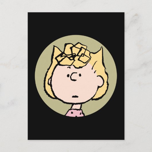 pinda's | Sally's Faces Briefkaart (Voorkant)