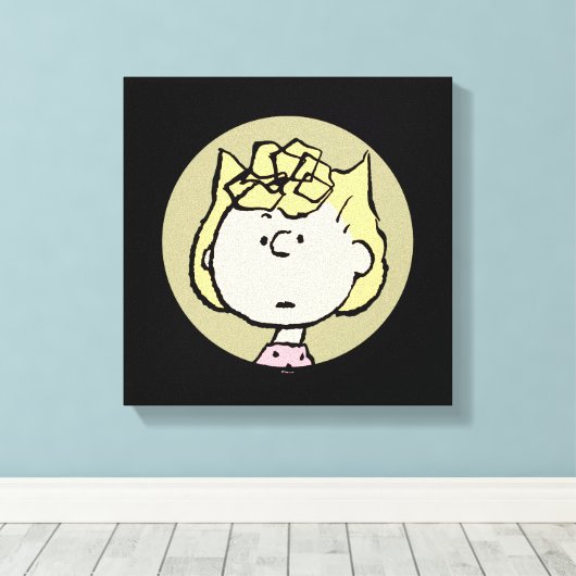 pinda's | Sally's Faces Canvas Afdruk (Insitu (Houten vloer))