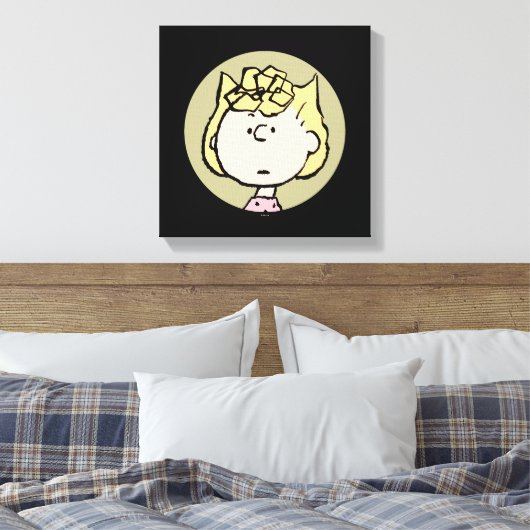 pinda's | Sally's Faces Canvas Afdruk (Insitu (Slaapkamer))