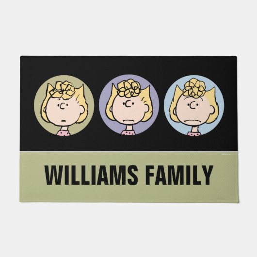 pinda's | Sally's Faces Deurmat (Voorkant)