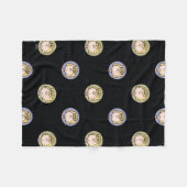 pinda's | Sally's Faces Fleece Deken (Voorkant (Horizontaal))