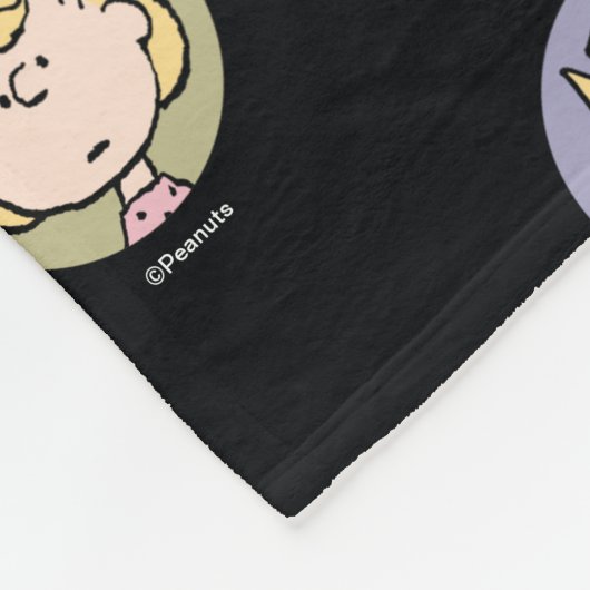 pinda's | Sally's Faces Fleece Deken (Hoek)