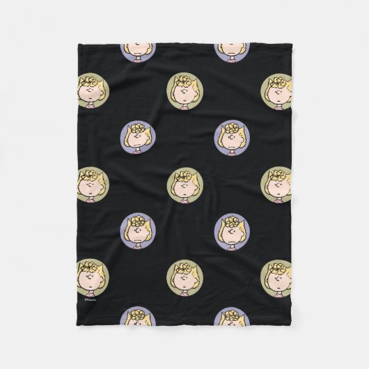 pinda's | Sally's Faces Fleece Deken (Voorkant)