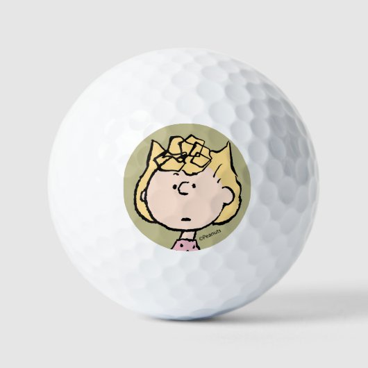 pinda's | Sally's Faces Golfballen (Voorkant)