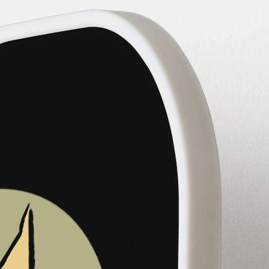 pinda's | Sally's Faces | Jouw namen toevoegen Pickleball Paddle (Links Detail)