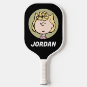 pinda's | Sally's Faces | Jouw namen toevoegen Pickleball Paddle (Voorkant)