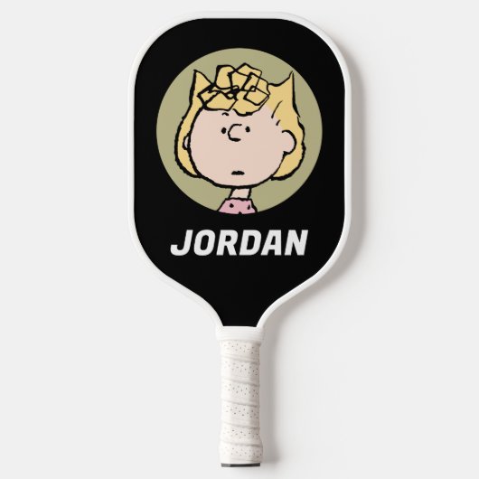 pinda's | Sally's Faces | Jouw namen toevoegen Pickleball Paddle (Voorkant)