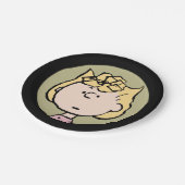 pinda's | Sally's Faces Papieren Bordje (Gekanteld)