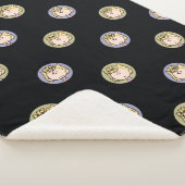 pinda's | Sally's Faces Sherpa Deken (3/4)