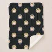 pinda's | Sally's Faces Sherpa Deken (Voorkant)