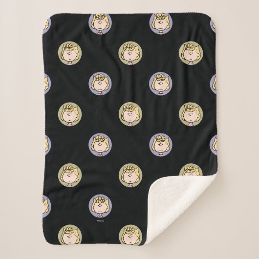 pinda's | Sally's Faces Sherpa Deken (Voorkant)