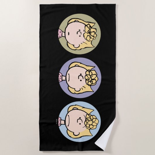 pinda's | Sally's Faces Strandlaken (Voorkant)