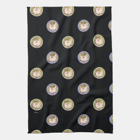 pinda's | Sally's Faces Theedoek (Verticaal)