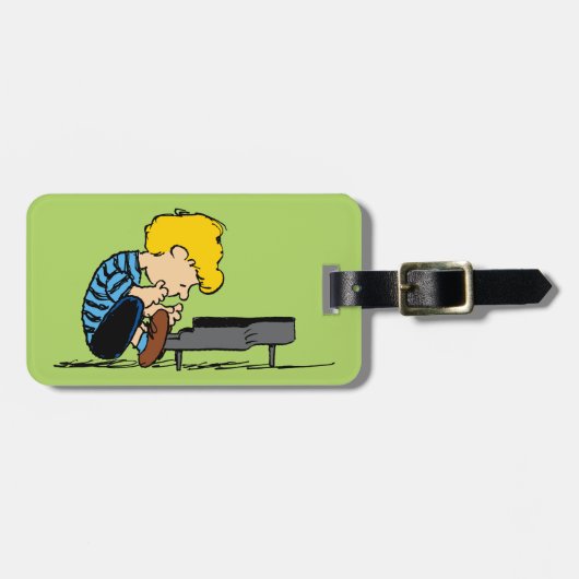 pinda's | Schröder Bagagelabel (Voorkant horizontaal)