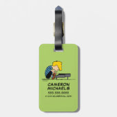 pinda's | Schröder Bagagelabel (Achterkant verticaal)