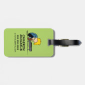 pinda's | Schröder Bagagelabel (Achterkant horizontaal)