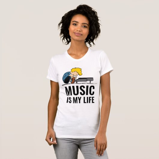 pinda's | Schröder T-shirt (Voorkant volledig)