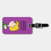 pinda's | Schröder van Piano Bagagelabel (Voorkant horizontaal)