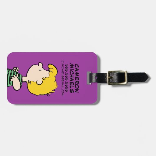 pinda's | Schröder van Piano Bagagelabel (Voorkant horizontaal)