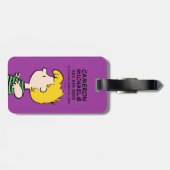 pinda's | Schröder van Piano Bagagelabel (Achterkant horizontaal)