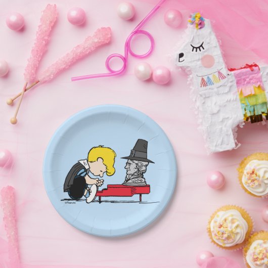 pinda's | Schroeder Pilgrim Papieren Bordje (Feest)