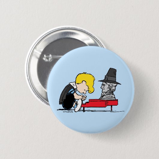 pinda's | Schroeder Pilgrim Ronde Button 5,7 Cm (Voorkant /achterkant)