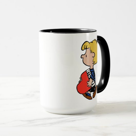 pinda's | Schroeder Traveling Piano Mok (Voorkant rechts)