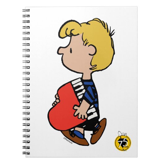 pinda's | Schroeder Traveling Piano Notitieboek (Voorkant)