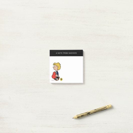 pinda's | Schroeder Traveling Piano Post-it® Notes (Op bureau)