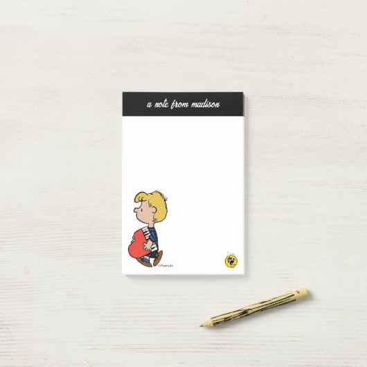 pinda's | Schroeder Traveling Piano Post-it® Notes (Op bureau)