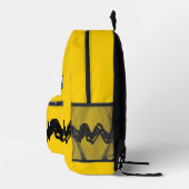 pinda's | Shirt Zig-Zag van Charlie Brown Bedrukte Rugzak (Rechts)