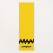 pinda's | Shirt Zig-Zag van Charlie Brown Yogamat (Voorkant)