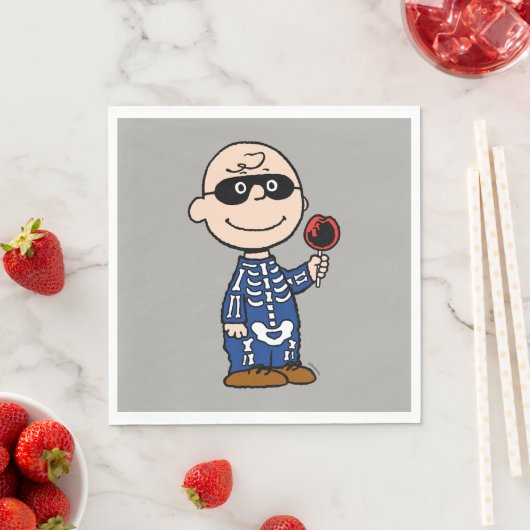 pinda's | Skeleton Charlie Brown Servet (Insitu)