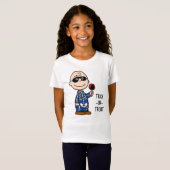 pinda's | Skeleton Charlie Brown T-shirt (Voorkant volledig)