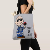 pinda's | Skeleton Charlie Brown Tote Bag (Dichtbij)