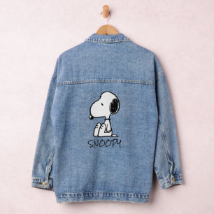 pinda's   Snoopie omlaag Denim Jacket