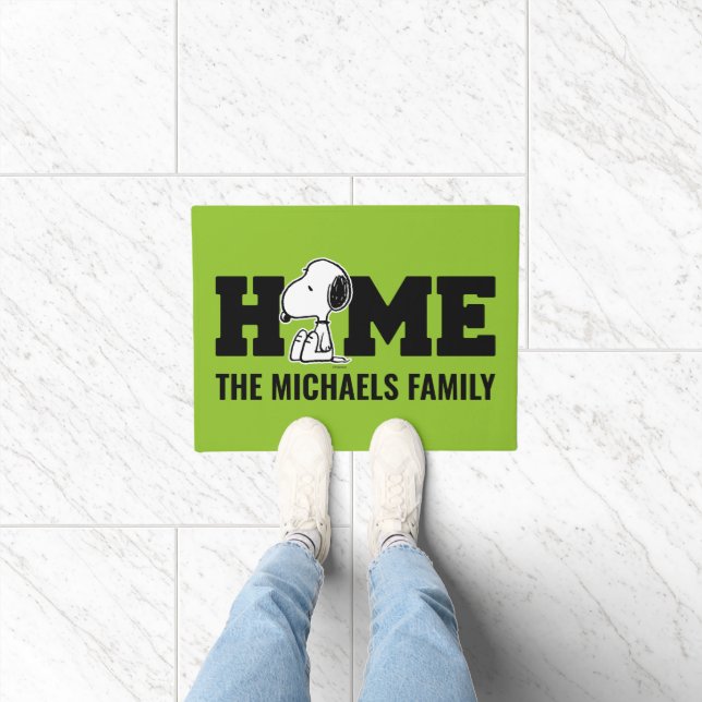 pinda's | Snoopie omlaag Deurmat (Binnen)