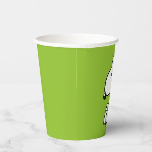 pinda's | Snoopie omlaag Papieren Bekers (Rechts)